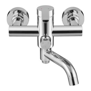 Смеситель для ванны Swedbe Diana 1035 с верхним подключением хром